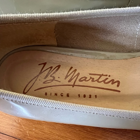 JB Martin Paris since 1921 square toe ballerina flats - rare (now closed) - Picture 2 of 4